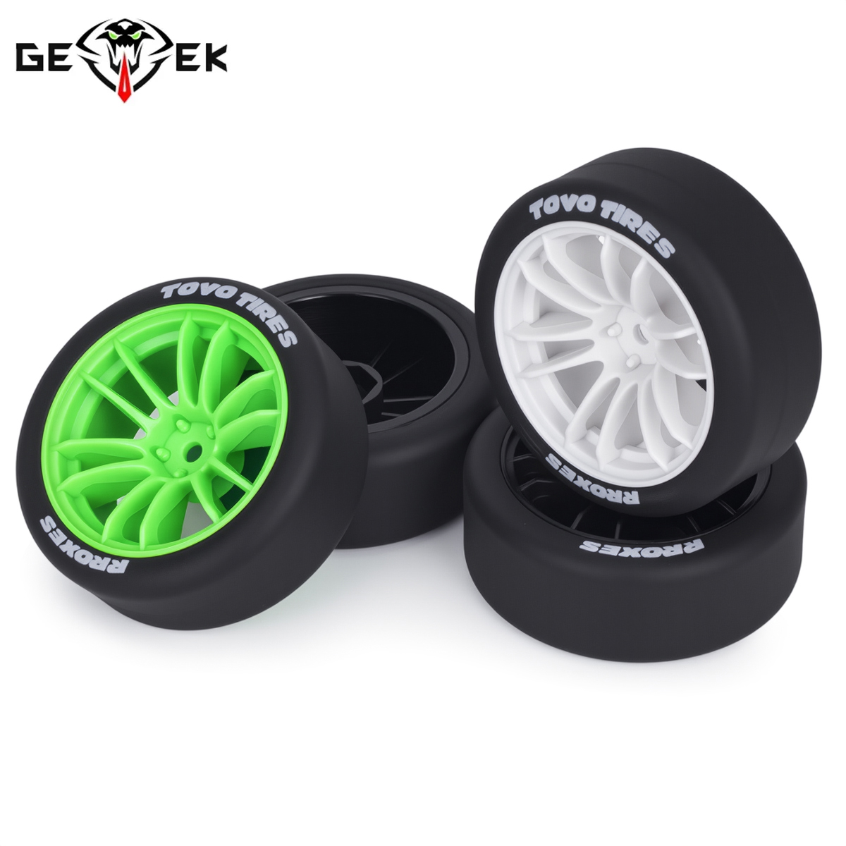 Rc Hobby Drift Car - 4Pcs Hard Drift Tires Wheel Tyre