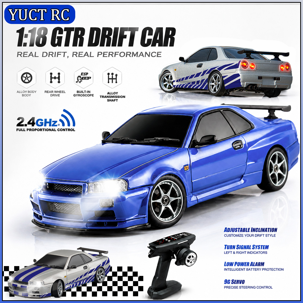 LDRC LD1899 1/18 RC Drift Car  - Rc Hobby Drift Car 评论和价格