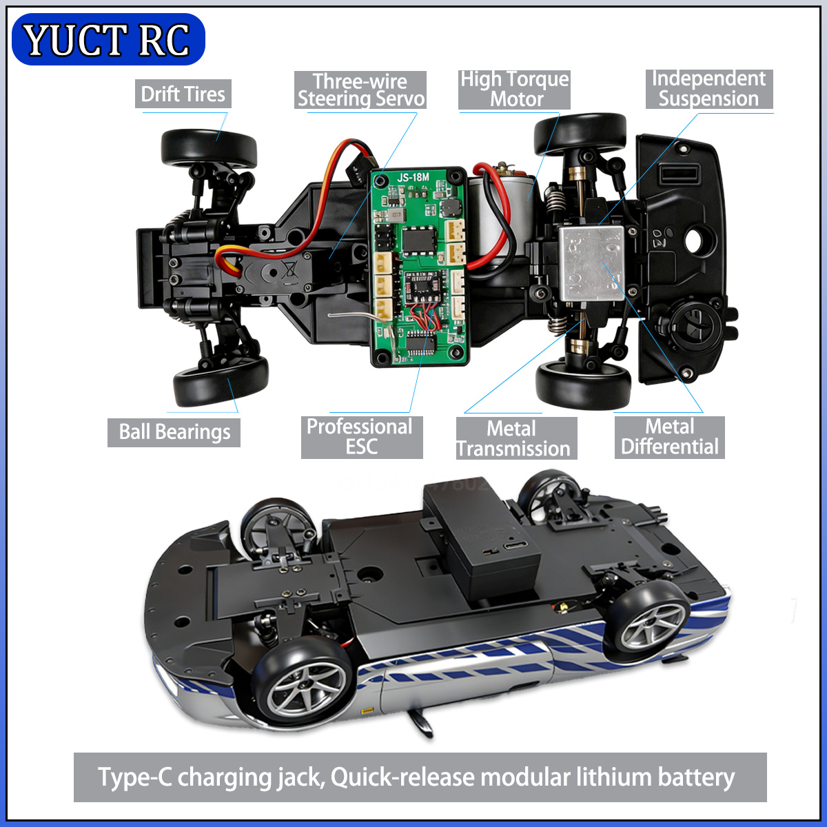LDRC LD1899 1/18 RC Drift Car  - Rc Hobby Drift Car 评论和价格