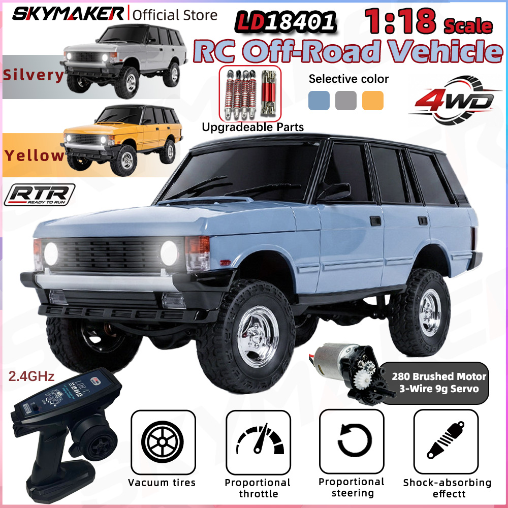 LDRC LD18401 1/18 RC Car 4WD 2 - Rc Hobby Off Road 评论和价格
