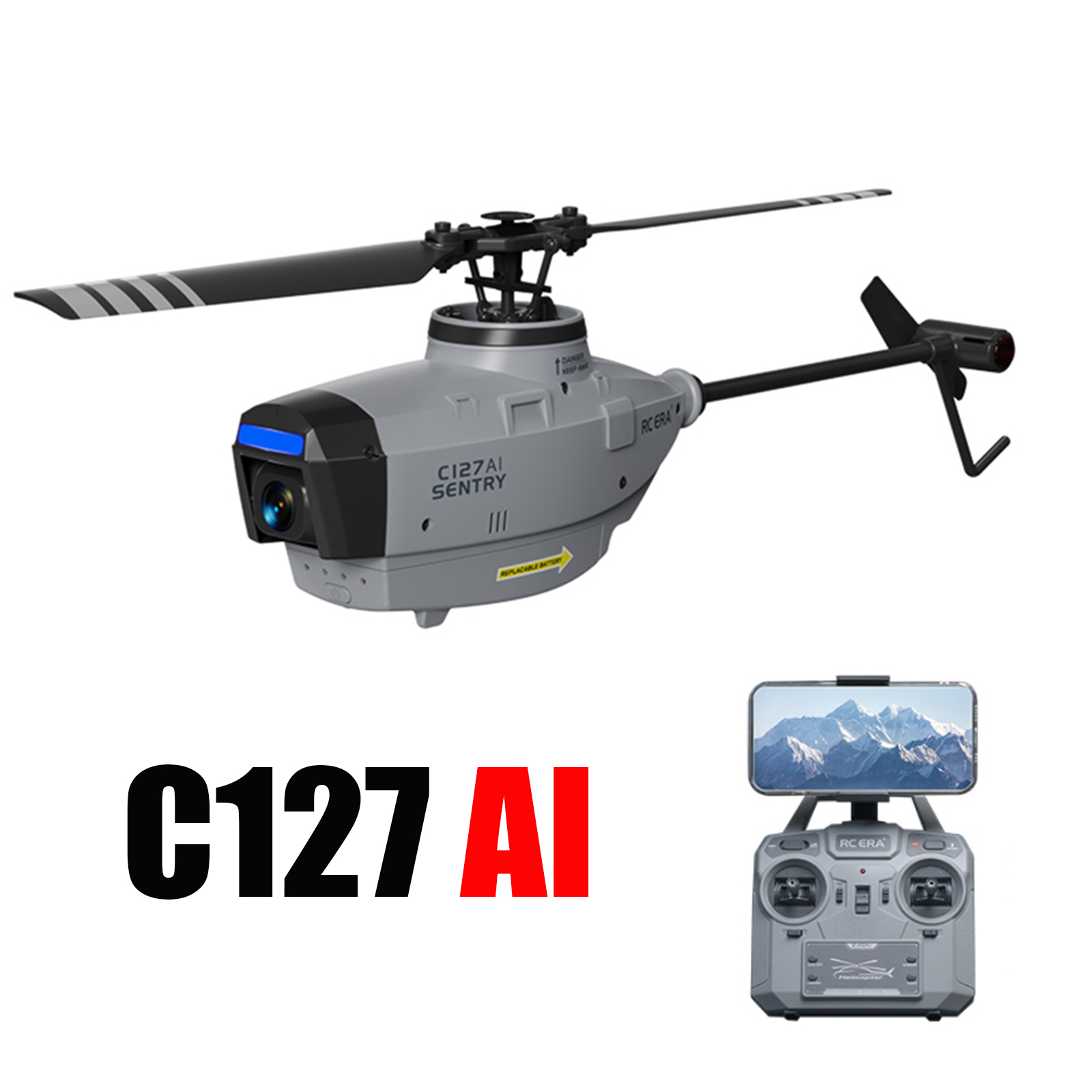 RC ERA C127AI C127 C128 2.4G 6 - Rc Hobby Grade Helicopter 评论和价格