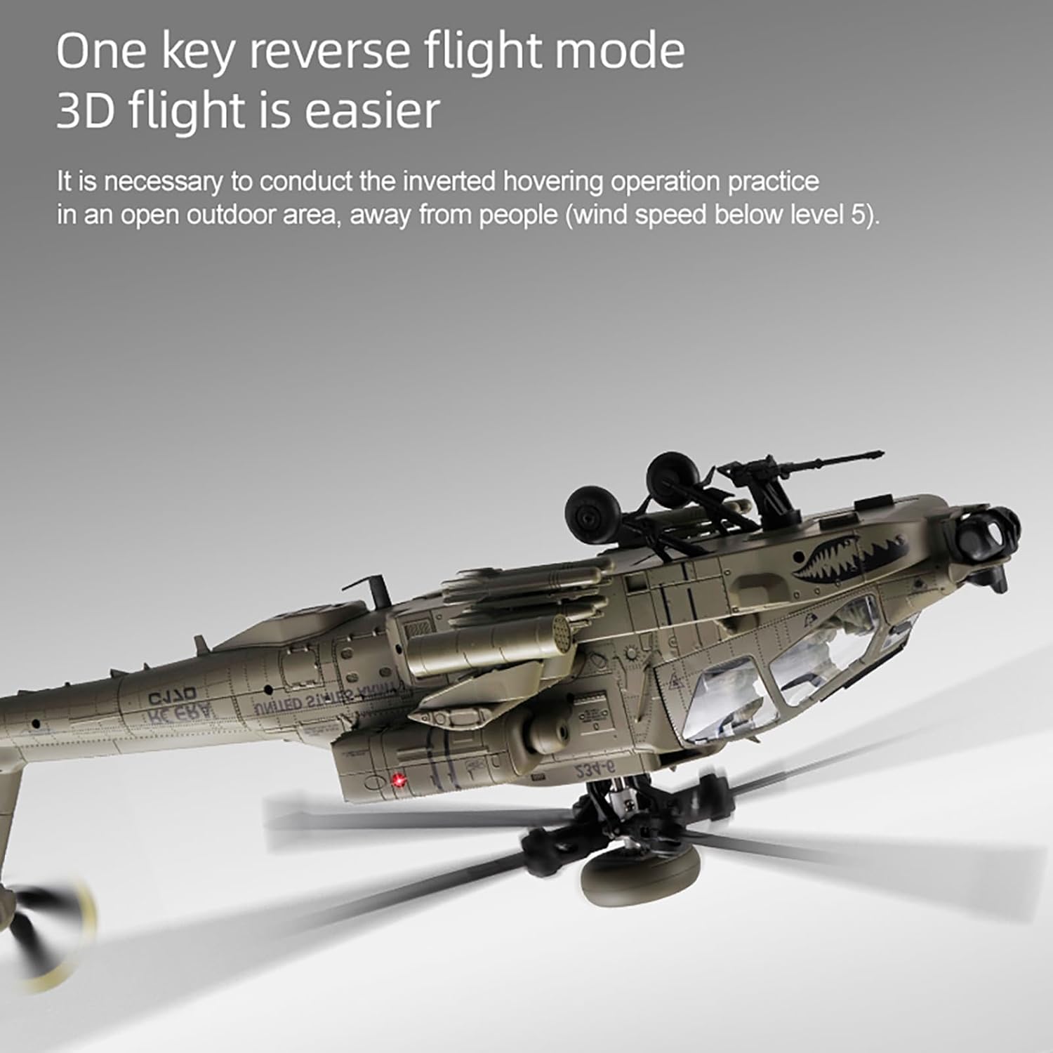 310MM 6CH C170 AH-64D Remote C - Rc Hobby Grade Helicopter 评论和价格