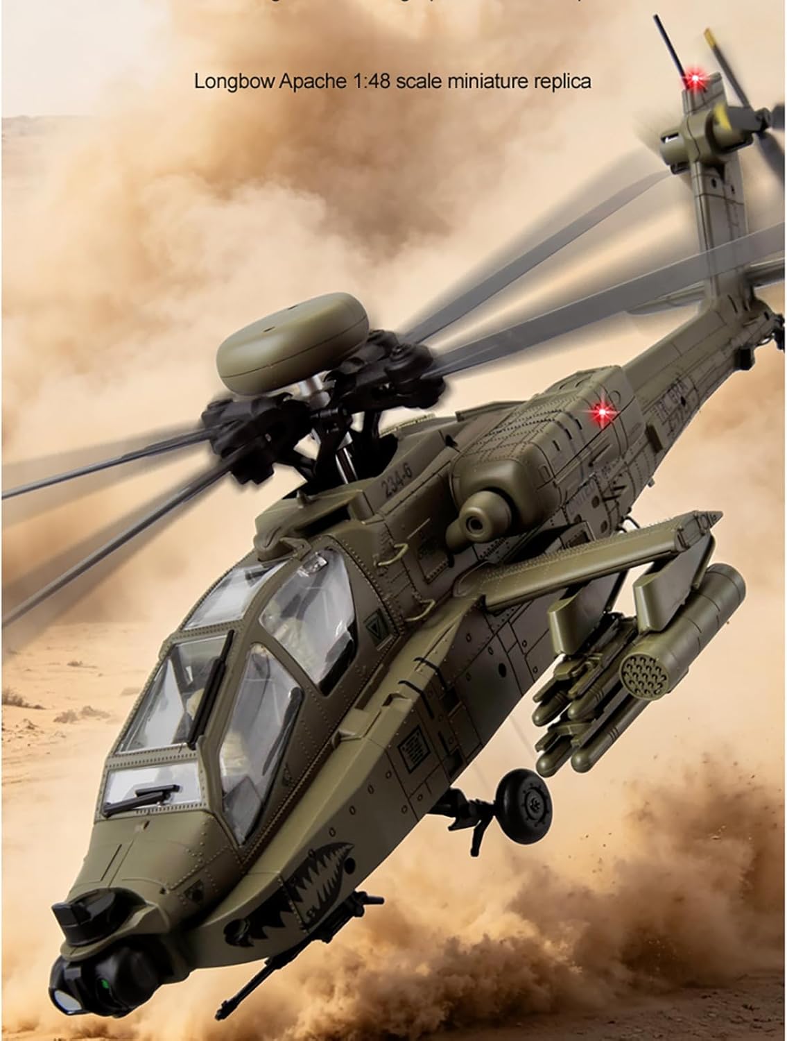 310MM 6CH C170 AH-64D Remote C - Rc Hobby Grade Helicopter 评论和价格