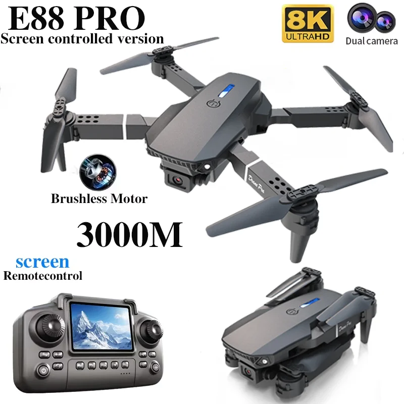 Professional E88 PRO Drone wit - Rc Hobby Grade Helicopter 评论和价格