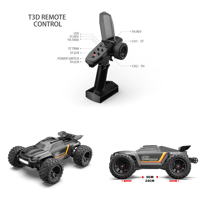 12212 1/12 MJX Brushless RC Mo - Rc Hobby Monster Truck 评论和价格
