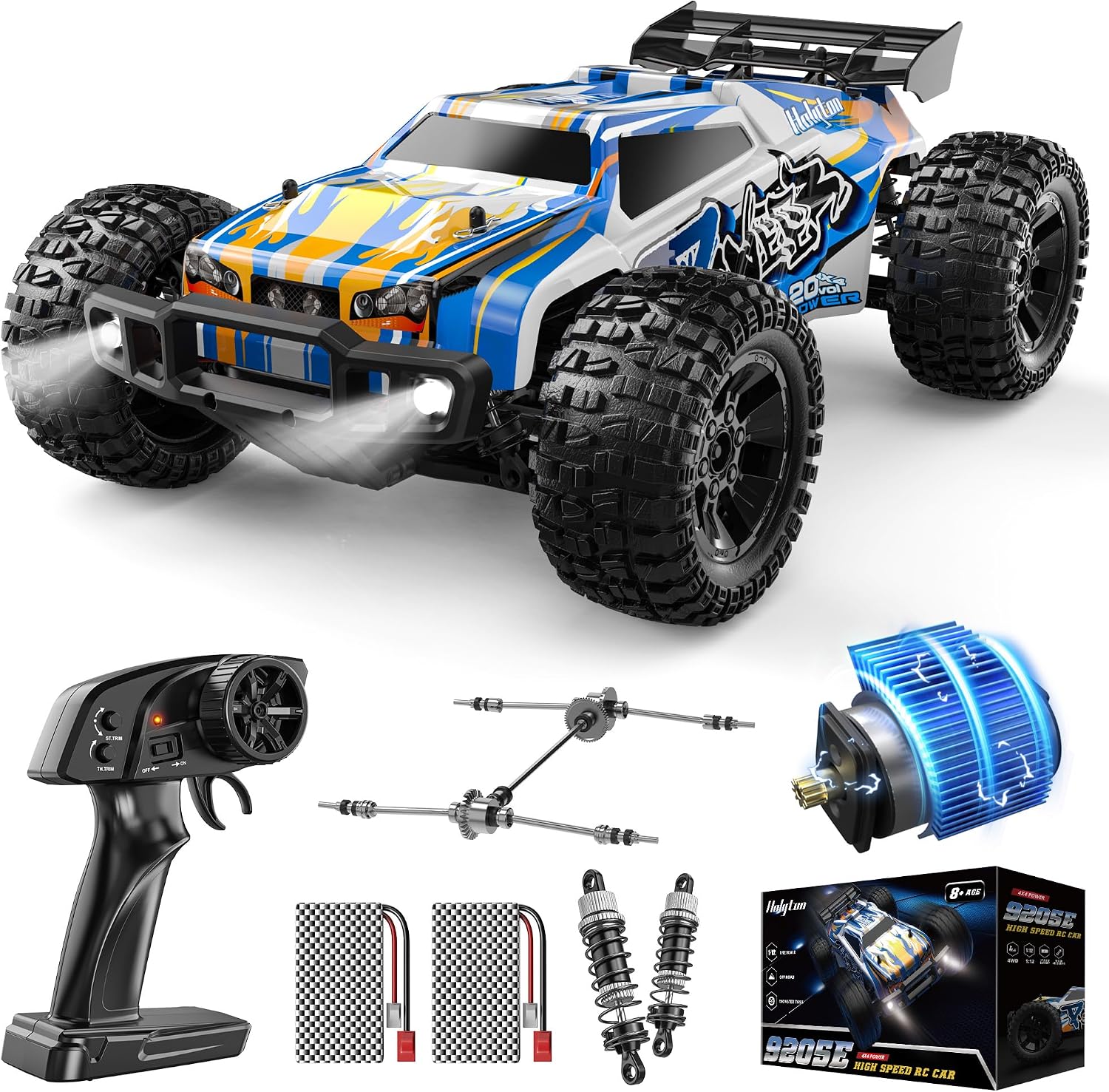 1:10 Large High Speed Remote C - Rc Hobby Monster Truck 评论和价格