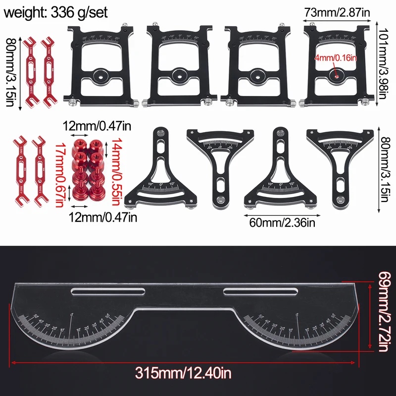 RC Aluminum On Road Chassis Se - Rc Hobby Tools 评论和价格