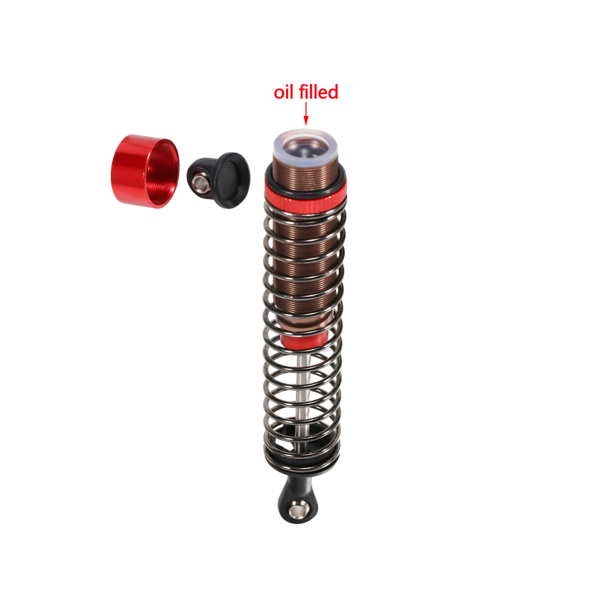 4Pcs Adjustable Oil Filled Sho - Rc Hobby Drift Car 评论和价格