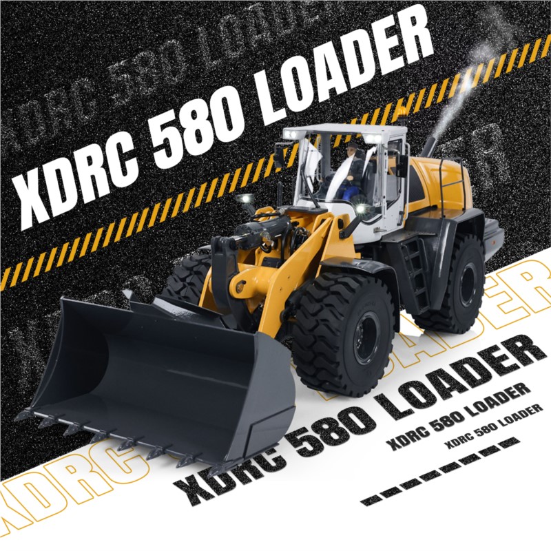 RC XDRC 580 RC Wheeled Loader  - Rc Hobby Light 评论和价格