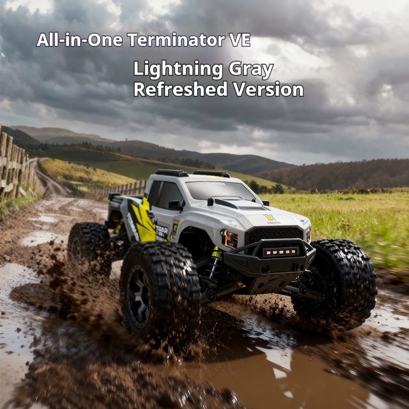 All-Terrain Terminator V2 Brus - Rc Hobby Monster Truck 评论和价格