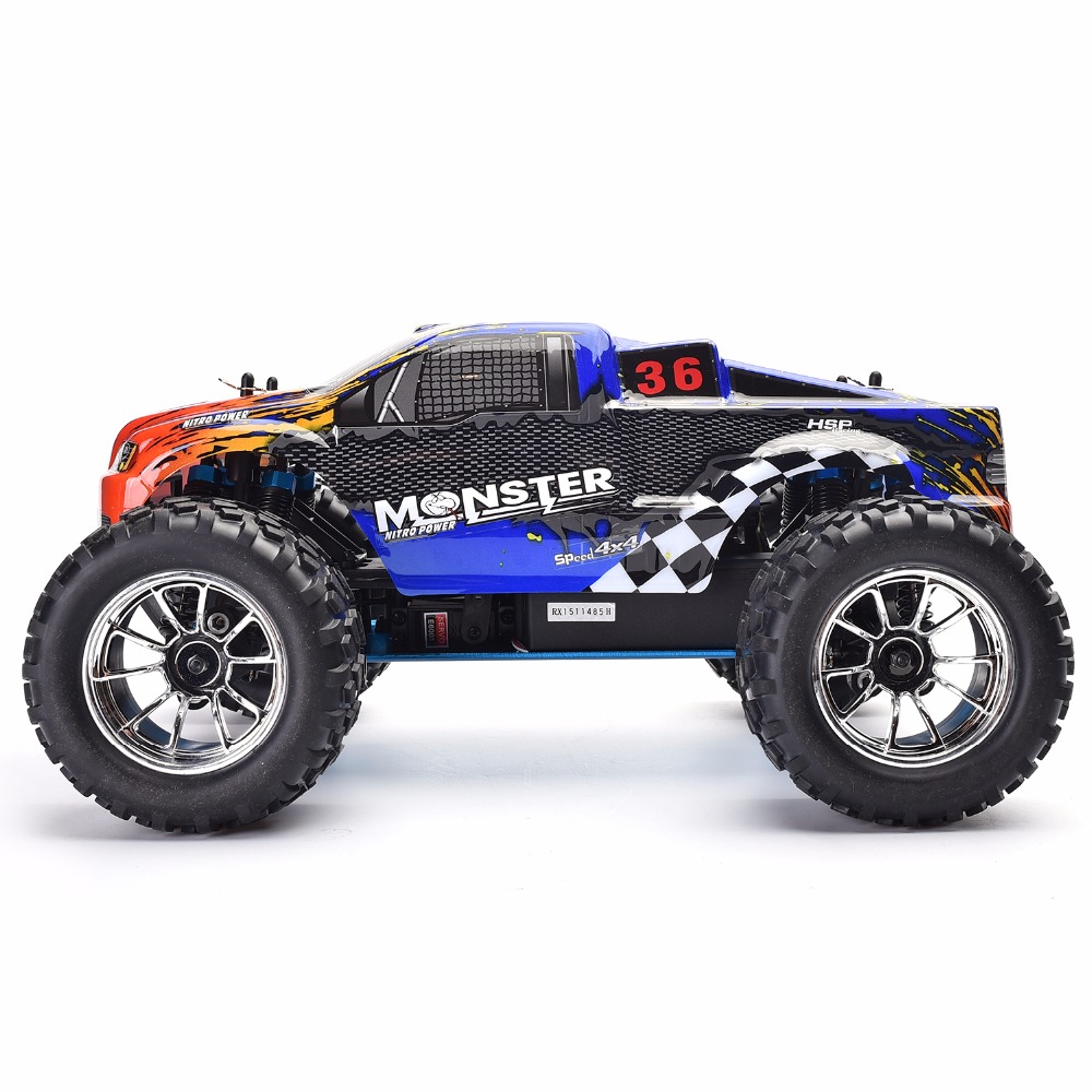 HSP RC Truck 1:10 Scale Nitro  - Rc Hobby Off Road 评论和价格