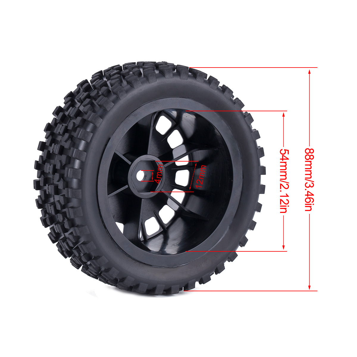 Rc Rally Tires for 1/10 Wltoys - Rc Hobby Tools 评论和价格