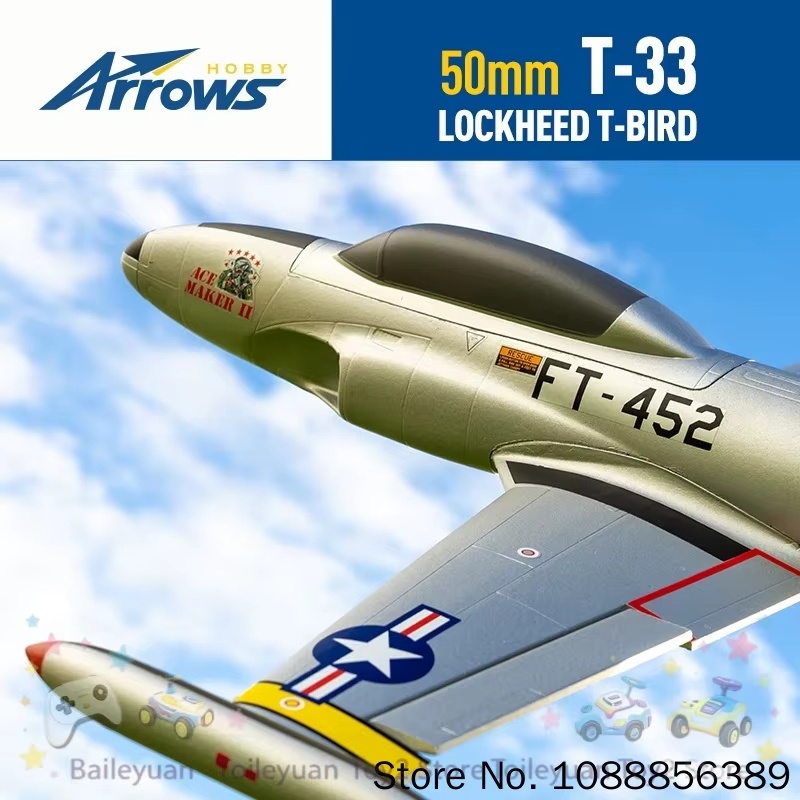 New In Stock Blue Arrows T-33  - Rc Hobby Park 评论和价格