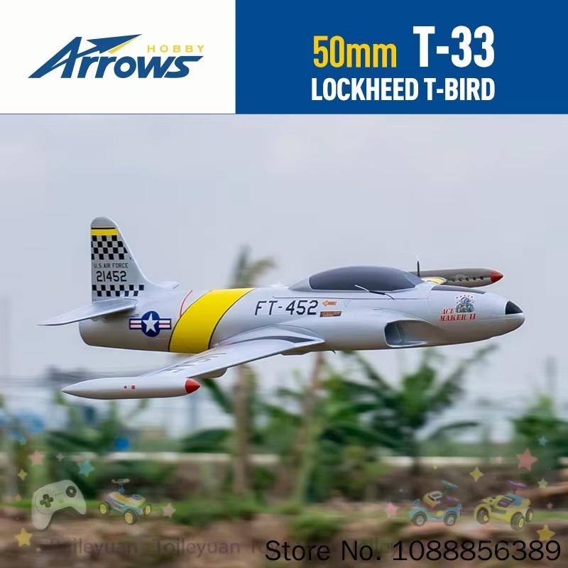 New In Stock Blue Arrows T-33  - Rc Hobby Park 评论和价格