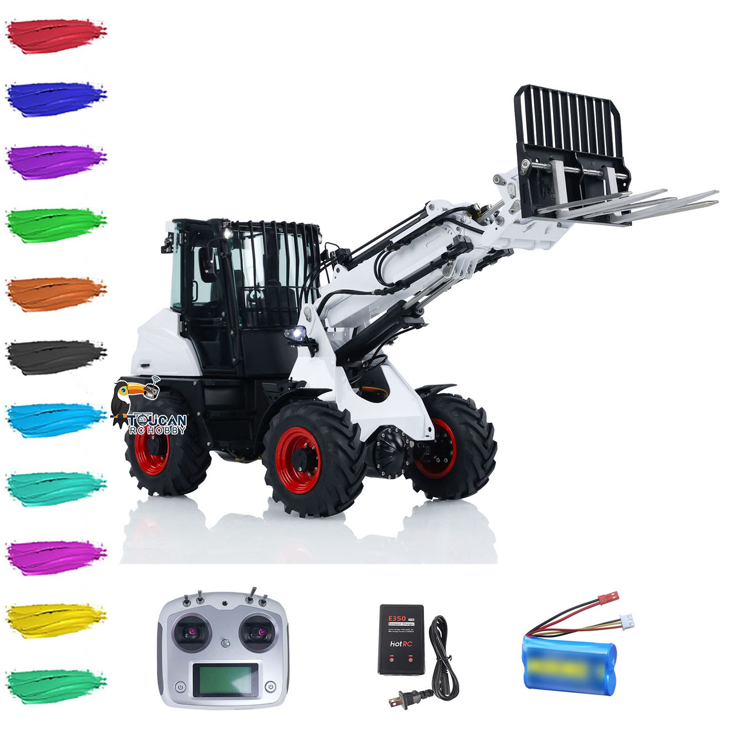 RTR LESU AT1050 RC Loader 1/14 - Rc Hobby Light 评论和价格
